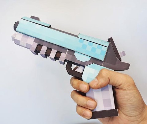 我的世界手怎么做枪[图1]