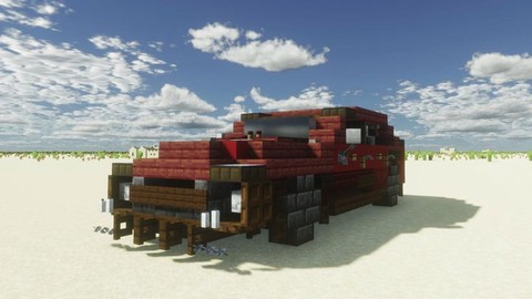 我的世界的汽车怎么做